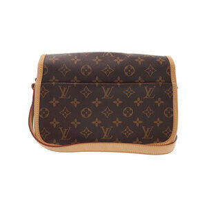 Louis Vuitton Sologne Shoulder Brown Bag Monogram Leather